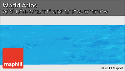 Political Panoramic Map of the Area around 76° 14' 18" N, 57° 43' 30" W