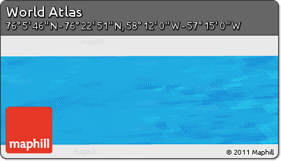 Political Panoramic Map of the Area around 76° 14' 18" N, 57° 43' 30" W