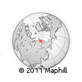 Outline Map of the Area around 76° 29' 33" N, 120° 46' 30" E, rectangular outline