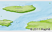 Physical 3D Map of Narsaarsuk