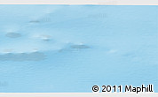 Shaded Relief 3D Map of the area around 76° 29' 33" N, 72° 10' 30" W