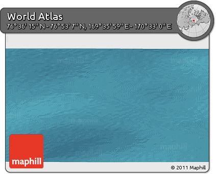 Satellite 3D Map of the Area around 76° 44' 41" N, 170° 4' 29" E