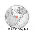 Outline Map of the Area around 76° 59' 43" N, 136° 4' 29" E, rectangular outline