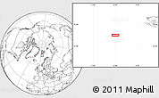 Blank Location Map of the area around 76° 59' 43" N, 6° 1' 30" E