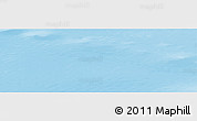 Shaded Relief Panoramic Map of the area around 76° 59' 43" N, 71° 28' 29" E
