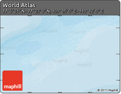 Political Map of the Area around 77° 14' 40" N, 109° 43' 29" E