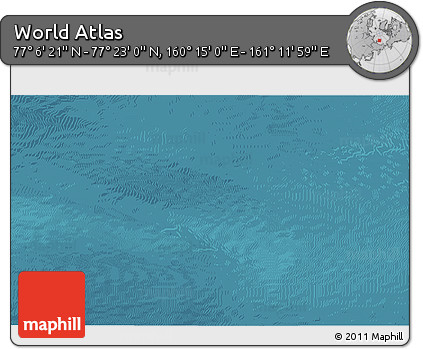 Satellite 3D Map of the Area around 77° 14' 40" N, 160° 43' 29" E