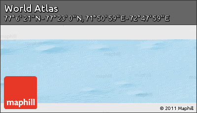 Physical Panoramic Map of the Area around 77° 14' 40" N, 72° 19' 29" E