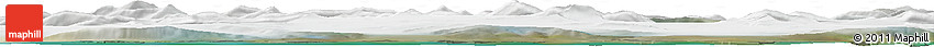 Satellite Horizon Map of the Area around 77° 29' 31" N, 15° 22' 30" E