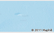 Physical 3D Map of the area around 77° 29' 31" N, 47° 40' 29" E