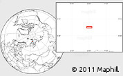 Blank Location Map of the area around 77° 29' 31" N, 68° 4' 29" E