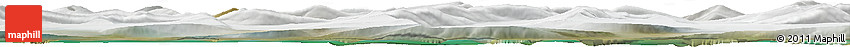 Satellite Horizon Map of the Area around 77° 44' 16" N, 16° 13' 30" E