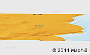 Political Panoramic Map of the area around 77° 44' 16" N, 23° 52' 30" E