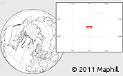 Blank Location Map of the area around 77° 44' 16" N, 4° 10' 30" W