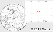 Blank Location Map of the area around 77° 44' 16" N, 78° 16' 30" E