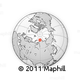 Outline Map of the Area around 77° 44' 16" N, 89° 19' 29" E, rectangular outline