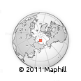Outline Map of the Area around 77° 58' 56" N, 161° 34' 29" E, rectangular outline