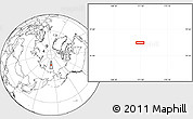 Blank Location Map of the area around 77° 58' 56" N, 171° 46' 30" E