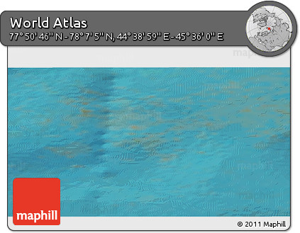 Satellite 3D Map of the Area around 77° 58' 56" N, 45° 7' 30" E