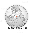 Outline Map of the Area around 77° 58' 56" N, 75° 43' 29" E, rectangular outline