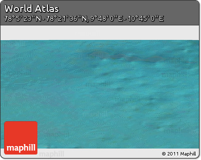 Satellite 3D Map of the Area around 78° 13' 29" N, 10° 16' 30" E