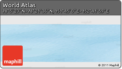 Physical Panoramic Map of the Area around 78° 13' 29" N, 152° 13' 29" E