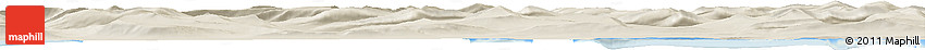 Shaded Relief Horizon Map of the Area around 78° 13' 29" N, 16° 13' 30" E