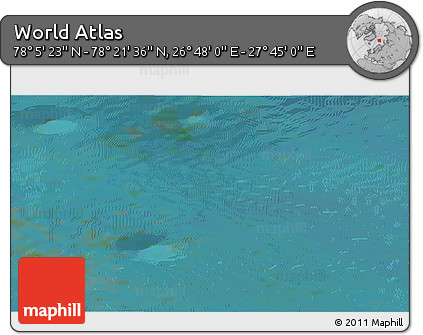 Satellite 3D Map of the Area around 78° 13' 29" N, 27° 16' 29" E