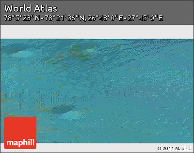 Satellite 3D Map of the Area around 78° 13' 29" N, 27° 16' 29" E