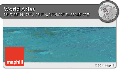 Satellite Panoramic Map of the Area around 78° 13' 29" N, 27° 16' 29" E
