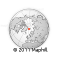 Outline Map of the Area around 78° 13' 29" N, 3° 28' 30" E, rectangular outline