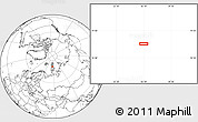 Blank Location Map of the area around 78° 13' 29" N, 56° 10' 29" E