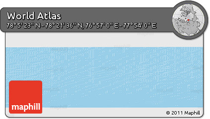 Political Panoramic Map of the Area around 78° 13' 29" N, 77° 25' 30" E