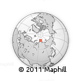 Outline Map of the Area around 78° 13' 29" N, 97° 49' 29" E, rectangular outline