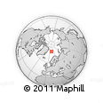 Outline Map of the Area around 78° 27' 57" N, 11° 7' 30" E, rectangular outline