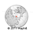 Outline Map of the Area around 78° 27' 57" N, 129° 16' 30" E, rectangular outline
