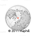 Outline Map of the Area around 78° 27' 57" N, 15° 22' 30" E, rectangular outline