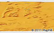 Political 3D Map of the area around 78° 27' 57" N, 17° 55' 29" E