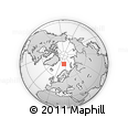 Outline Map of the Area around 78° 27' 57" N, 23° 1' 29" E, rectangular outline