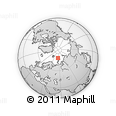 Outline Map of the Area around 78° 27' 57" N, 55° 19' 30" E, rectangular outline