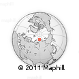 Outline Map of the Area around 78° 27' 57" N, 88° 28' 29" E, rectangular outline