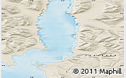 Shaded Relief Map of the area around 78° 42' 20" N, 15° 22' 30" E