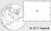 Blank Location Map of the area around 78° 42' 20" N, 160° 43' 29" E
