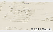 Shaded Relief 3D Map of the area around 78° 42' 20" N, 18° 46' 29" E