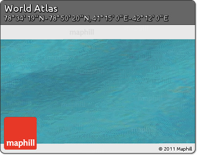 Satellite 3D Map of the Area around 78° 42' 20" N, 41° 43' 30" E