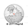 Outline Map of the Area around 78° 42' 20" N, 51° 55' 29" E, rectangular outline