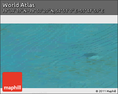 Satellite 3D Map of the Area around 78° 42' 20" N, 55° 19' 30" E