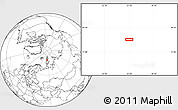 Blank Location Map of the area around 78° 42' 20" N, 55° 19' 30" E