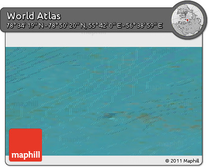 Satellite 3D Map of the Area around 78° 42' 20" N, 56° 10' 29" E