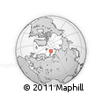 Outline Map of the Area around 78° 42' 20" N, 59° 34' 30" E, rectangular outline